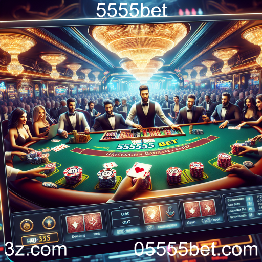 A Experiência Imersiva dos Jogos Ao Vivo no 5555bet